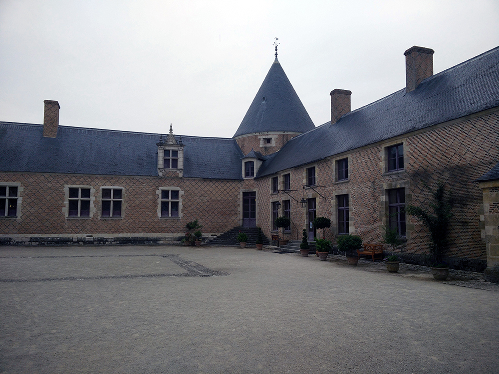 Vue du château de Chamerolles 26/07/2015
