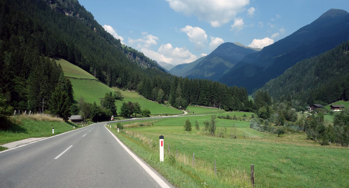 Route vers Heiligenblut - Autriche